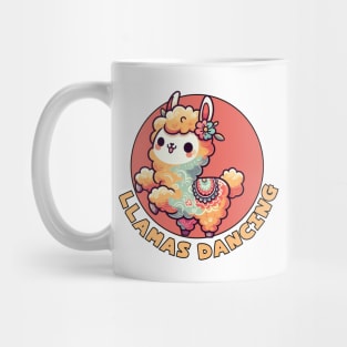 Dancing Llama Mug